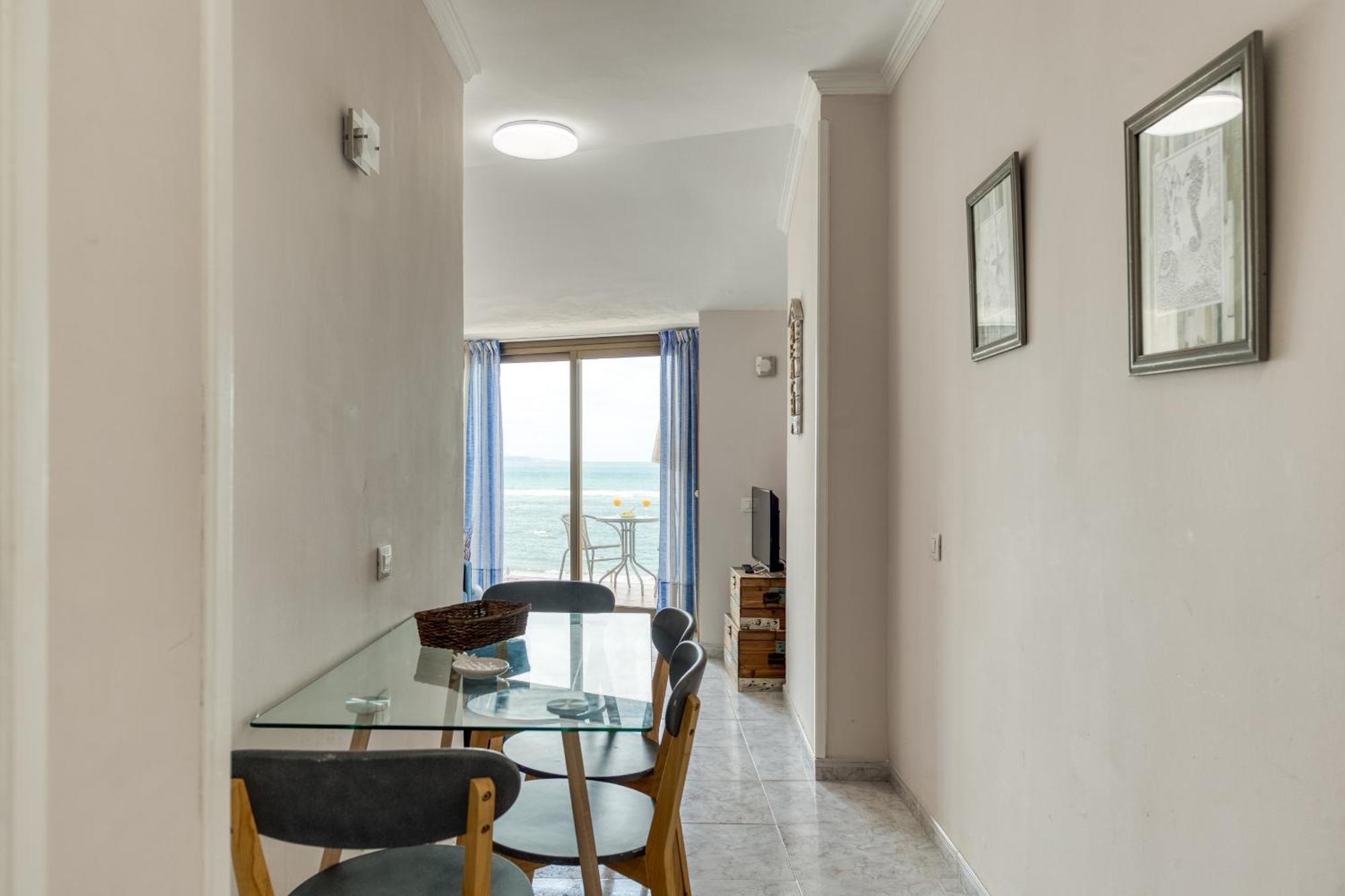 Beachfront Home Las Canteras - Sea Views Terrace 라스팔마스 외부 사진