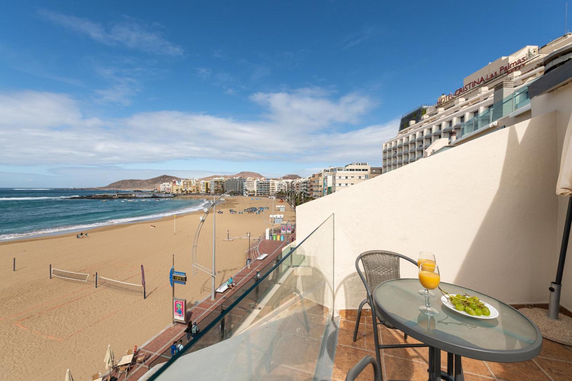 Beachfront Home Las Canteras - Sea Views Terrace 라스팔마스 외부 사진