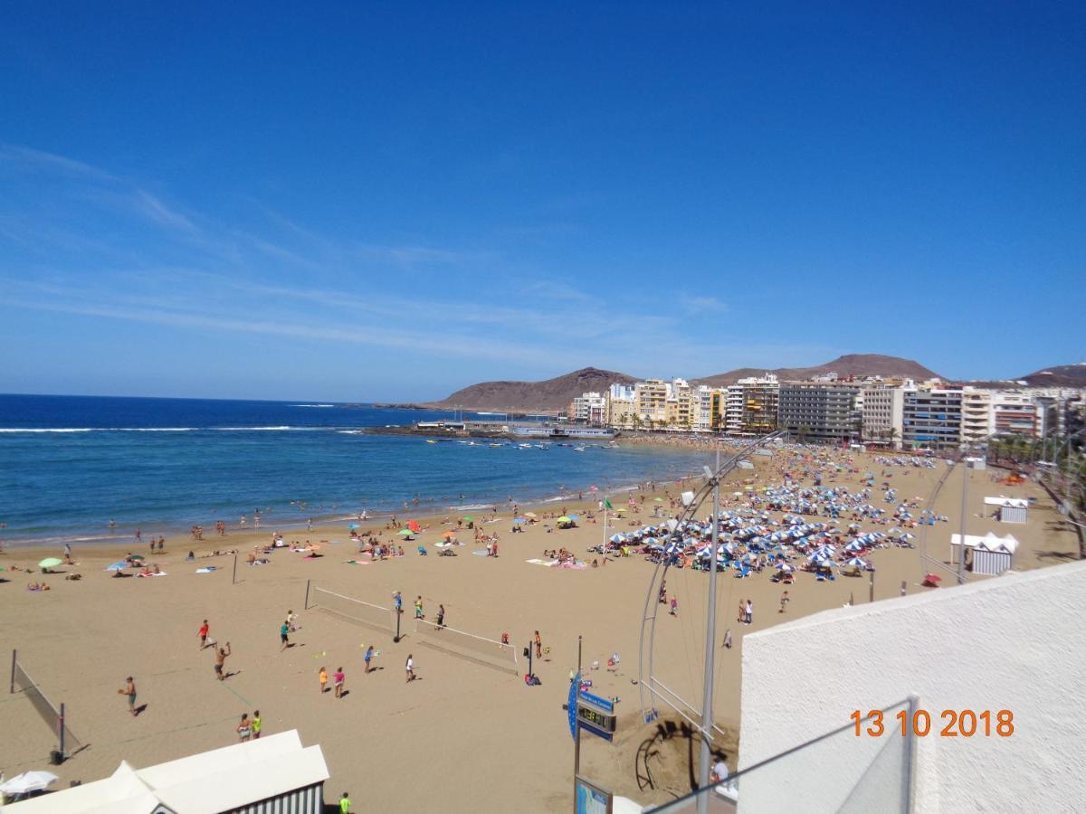 Beachfront Home Las Canteras - Sea Views Terrace 라스팔마스 외부 사진
