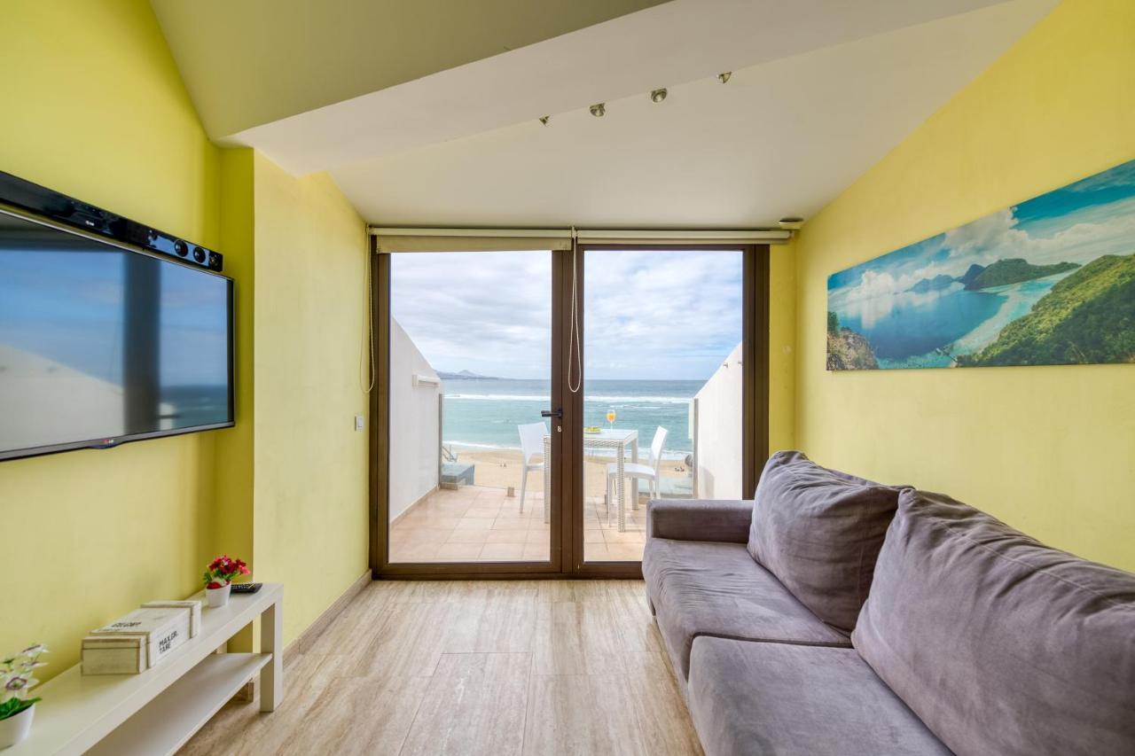 Beachfront Home Las Canteras - Sea Views Terrace 라스팔마스 외부 사진